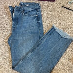 Old Navy Women's Cropped Blue Jeans